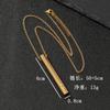 Crossline Whistle Pendants Mindfulness Meditation Necklace For Women Men Stainless Steel Breathable Stress Relieving Jewelry