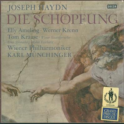 LP Record JOSEPH HAYDN , ELLY AMELING , WERNE - Die Schöpfung 635206ER Decca Germany Classical Used