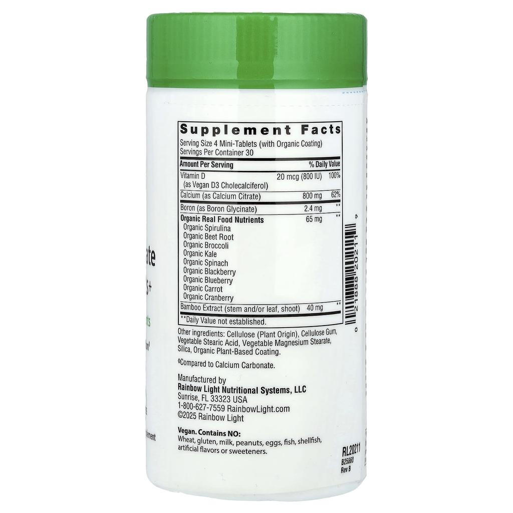 Calcium Citrate Mini Tablets+, Mini Tablets 120 Tablets