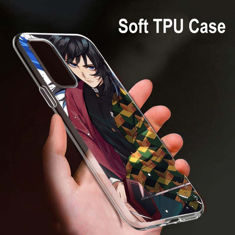 

Demon Slayer Tomioka Giyuu для OPPO Reno7 SE 6 5 ZF 4G 5G Find X2 X3 Neo Lite Pro Plus прозрачный мягкий чехол для телефона Coque OPPO Find X3 Pro