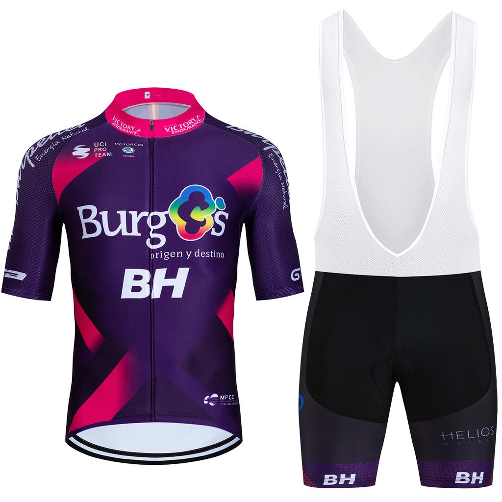 2025 Euskadi Cycling Team Jersey Pro Bike Jersey Bibs Shorts Set Ropa Ciclismo Men Women Summer Road Riding Maillot Jersey Pants