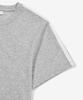 COVERNAT WOMAN Comfort Crop T-Shirt Melange Gray