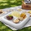 Multi-functional Inflatable Serving Bar PVC Pool Float Tray Inflatable Floating Tray  Camping