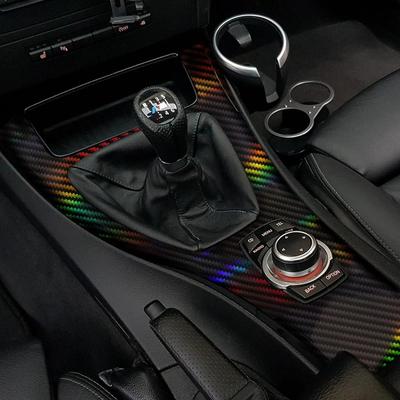 Film High Gloss Carbon Fiber Vinyl Film Car DIY 9D Effect Wrap Foil Sticker Interior Exterior Motorcycle Stickers Decals