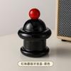 Cream Style Ceramic Toothpick Jar Cartoon Color Contrast Toothtip Holder Household Storage Good Cotton Swab Jar with Hand Gift