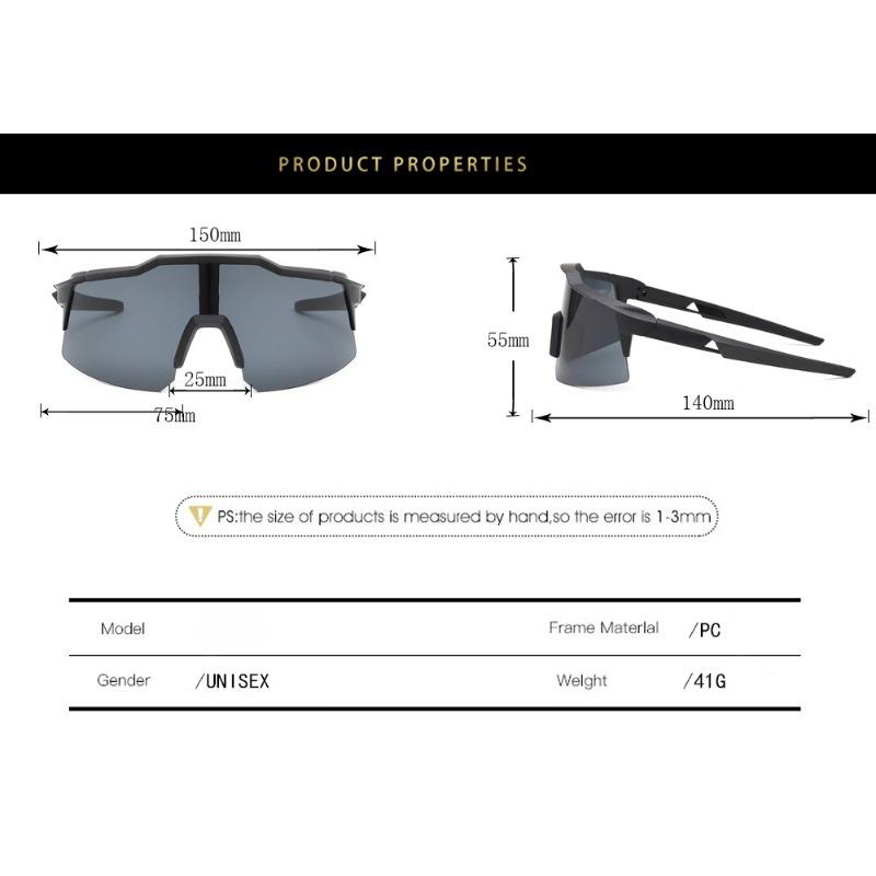 6pcs Cycling Glasses Outdoor Sports Bicycle Sunglasses UV400 Men MTB Cycling Glasses Women Road Bike Sunglasses