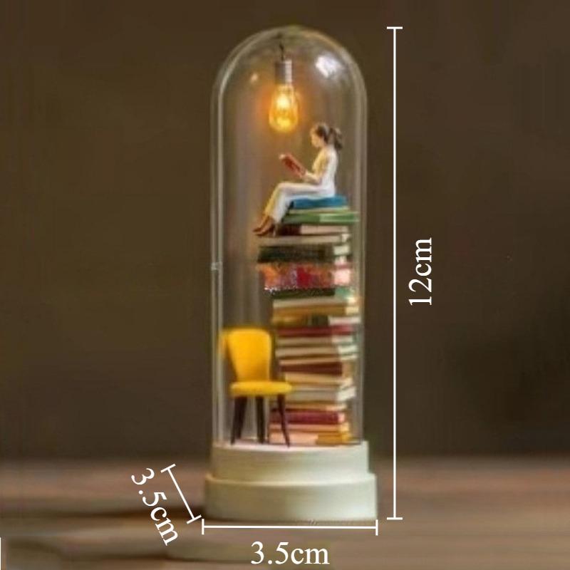Modern Ornaments Creative Ornament Elegant Decorative Night Light Accessory Interior Miniature Bedroom Accessories Decorations