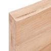 VidaXL Étagère murale marron clair 60x10x6 cm bois chêne massif traité 363640