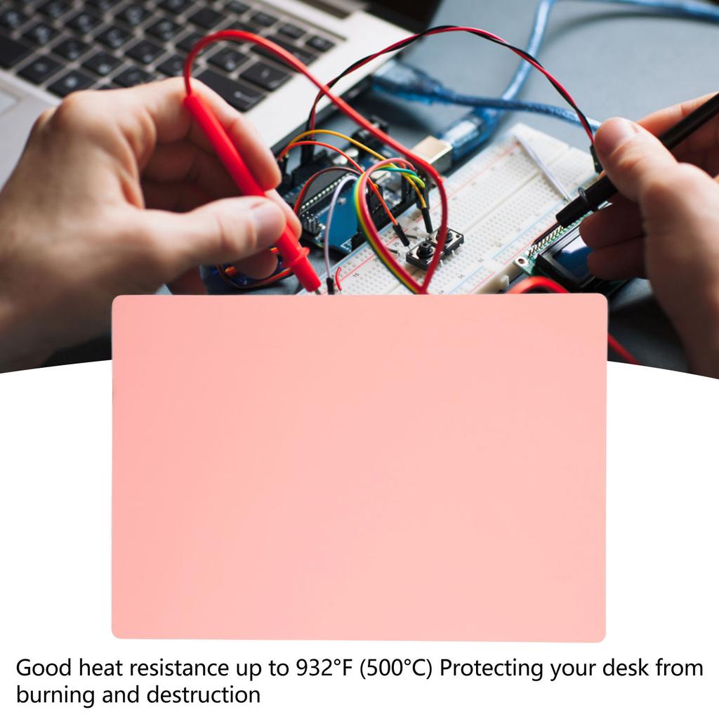 Heat Insulation Silicone Pad Electronic PCB Circuit Board Insulating Welding Silicone Mat for Maintenance