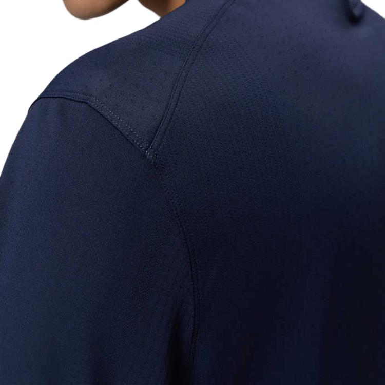 SAUCONY Running Training Knit Crew Neck T-Shirt Men Tops Deep-Blue SC2240065A-DA16