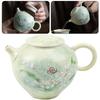 Hand-made Pottery Teapot Chinese Hand-Painted Vintage Teapot Beautiful Design For Home Decoration