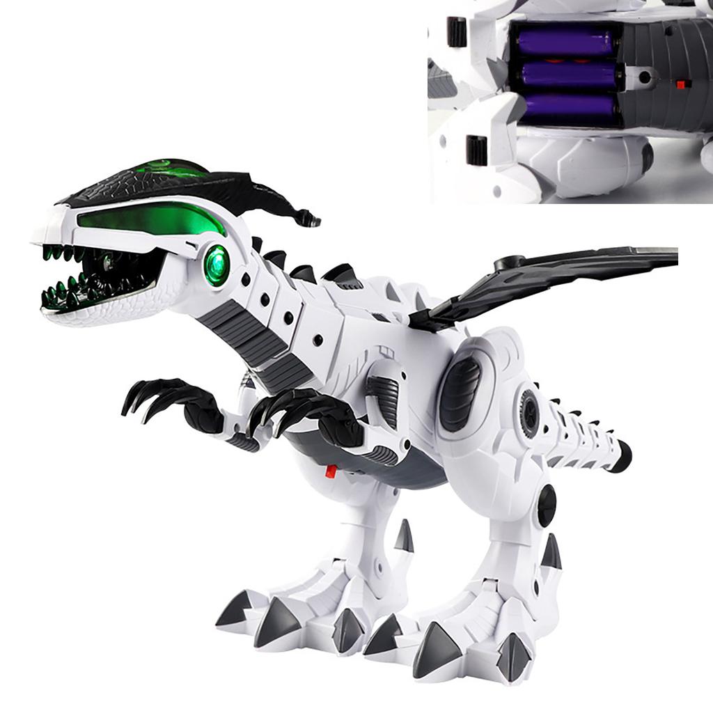 Sprej Dinosauří Hračka Tyrannosaurus Rex Realistická Chodící Dinosauří Hračka s Pohybem Ocasu a Pohybem Křídel