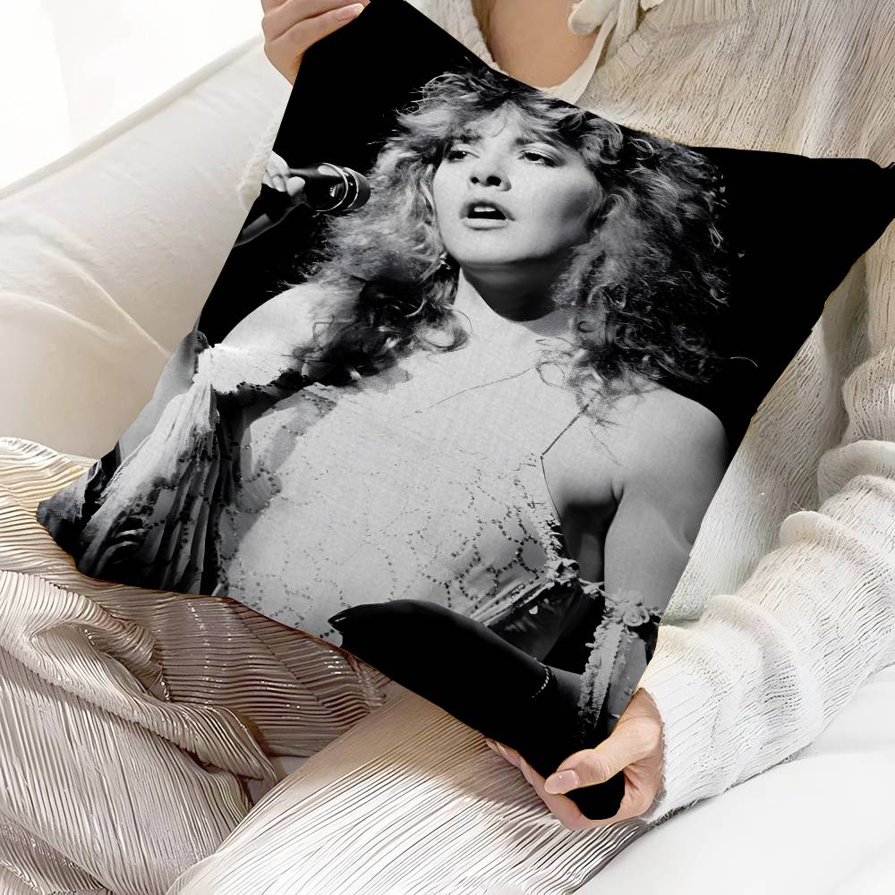 SStevie Nicks Singer Pillowcase toon Gift Cushion Cover Bedroom Home Sofa Chair Seat Decor pillow case