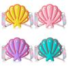 Water-proof Silicone Shell Bags Soft Seashell Crossbody Pouch Zipper Shoulder Bag  Travel