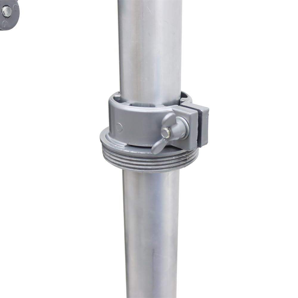 INTBUYING Manual Oil Pump for Drums, Kerosene, Light Oil, and Heavy Oil, Hand-Crank Type, 25mm