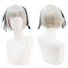 Anime Wig Hair Kakegurui Wig Kirari Momobami Cosplay Halloween Carnival Women Girls Wig Twist Braided Circle Student Council Cosplay Wig