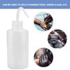 3 Stück 250ml Tattoo Wash Gebogener Stil Reinigungsflaschen Plastik Squeeze Grünalgen Gießkanne