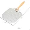 Pala per Pizza Durevole in Acciaio Inossidabile con Manico Ergonomico in Legno