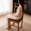 Non-slip Seat Cushion Thickened Office Seat Cushion Vintage Dining Chair Cushion  For Home Office