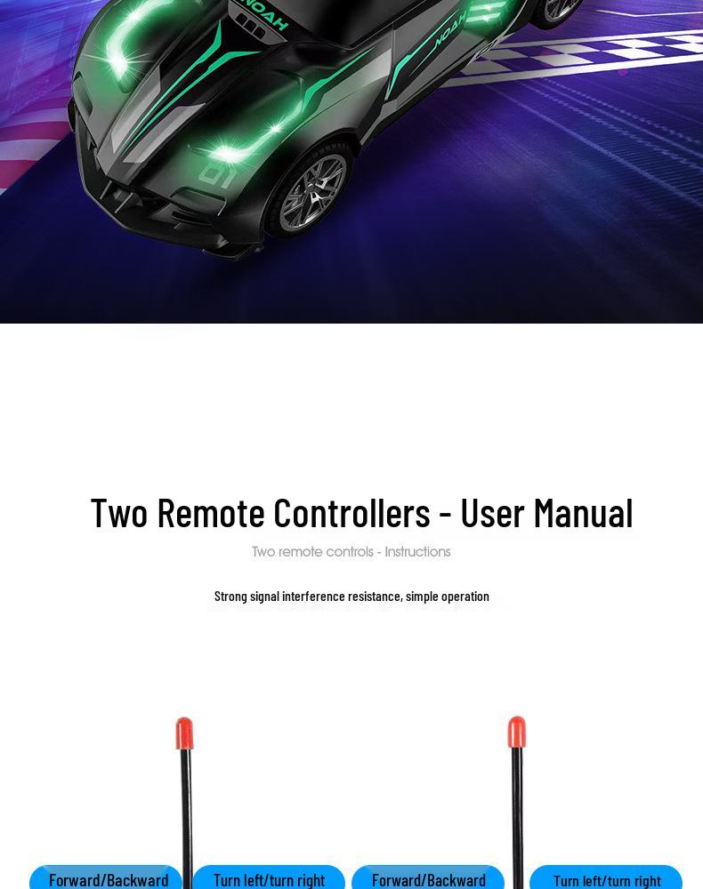 High-Speed Remote Control Sports Car: Children's Electric Four-Way Simulation Racing Toy