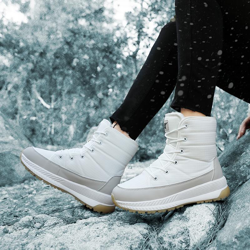 TUINANLE Women Boots Winter Shoes Female Snow Boots Platform Keep Warm Ankle Boots with Thick Fur High Quality