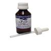 S.R Brothers Gember (Zingiber officieel) Pure & Natural etherische olie van therapeutische kwaliteit, plastic verpakking met druppelaar.