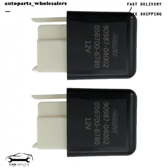 Set Of 2 Multi-Purpose Relay For LEXUS GS300 GS400 GS430 IS300 LS400 LX450 LX470