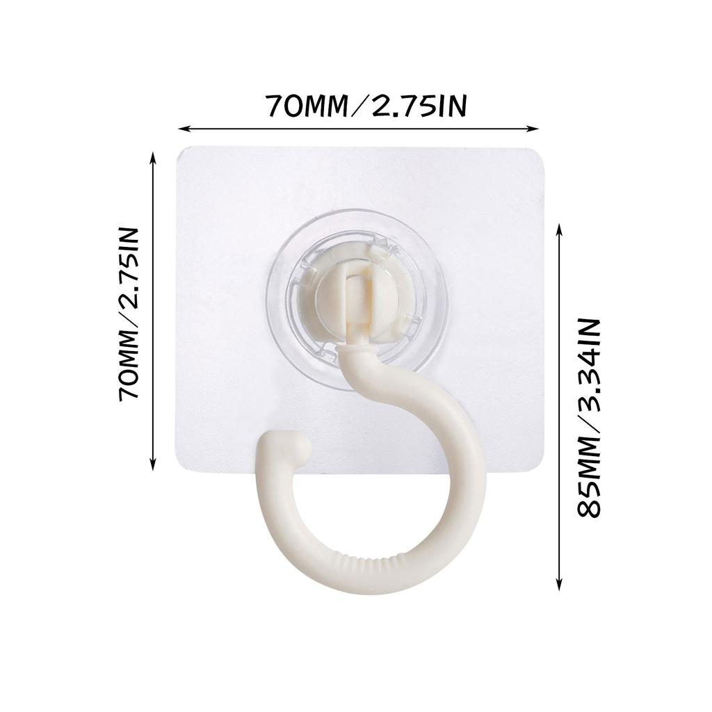360° Punch Hook Multi-Function Paste Hook Door Rear Hook Hook Strong Sticky Hook