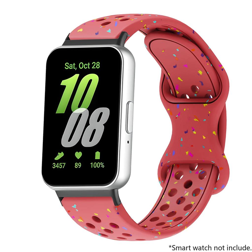 Silikonarmband für Samsung Galaxy Fit 3 Armband Sport Ersatz-Armband für Samsung Galaxy Fit 3 Band Zubehör