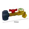 Brass Adapter for Outdoor Cooking