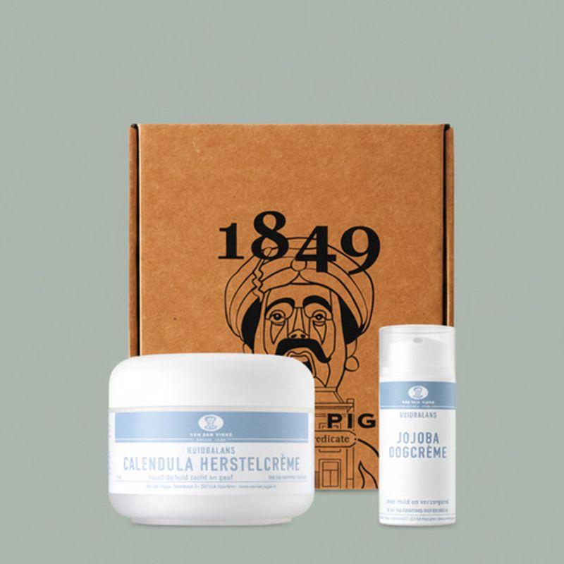 Van Der Pigge Calendula Hustle Cream + Jojoba Eye Cream Skin Elasticity Boost Set 110ml + 30ml