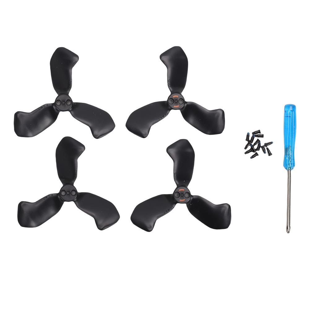 4PCS 3 Vanes Propellers Fit for DJI NEO 2 Drone PC Low Noise Drone Replacement Paddles Lightweight Extended Flight Time