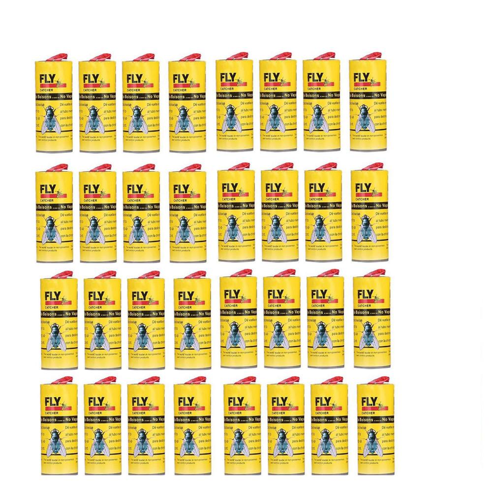 32 Rolls Sticky    Insect  Glue Paper Catcher Trap 