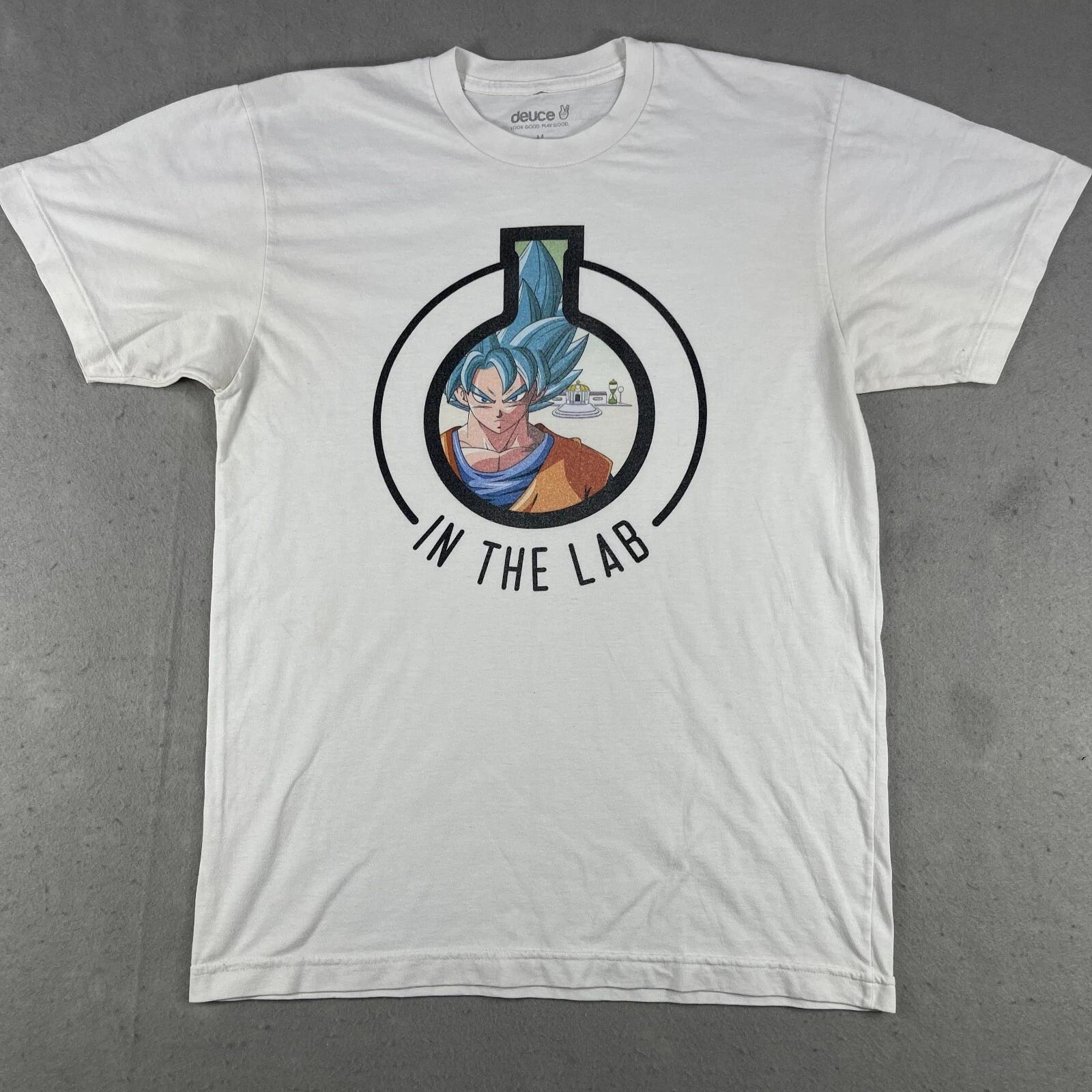 

Dragon Ball Z Goku In The Lab T-Shirt Size Medium Short Deuce 3XL