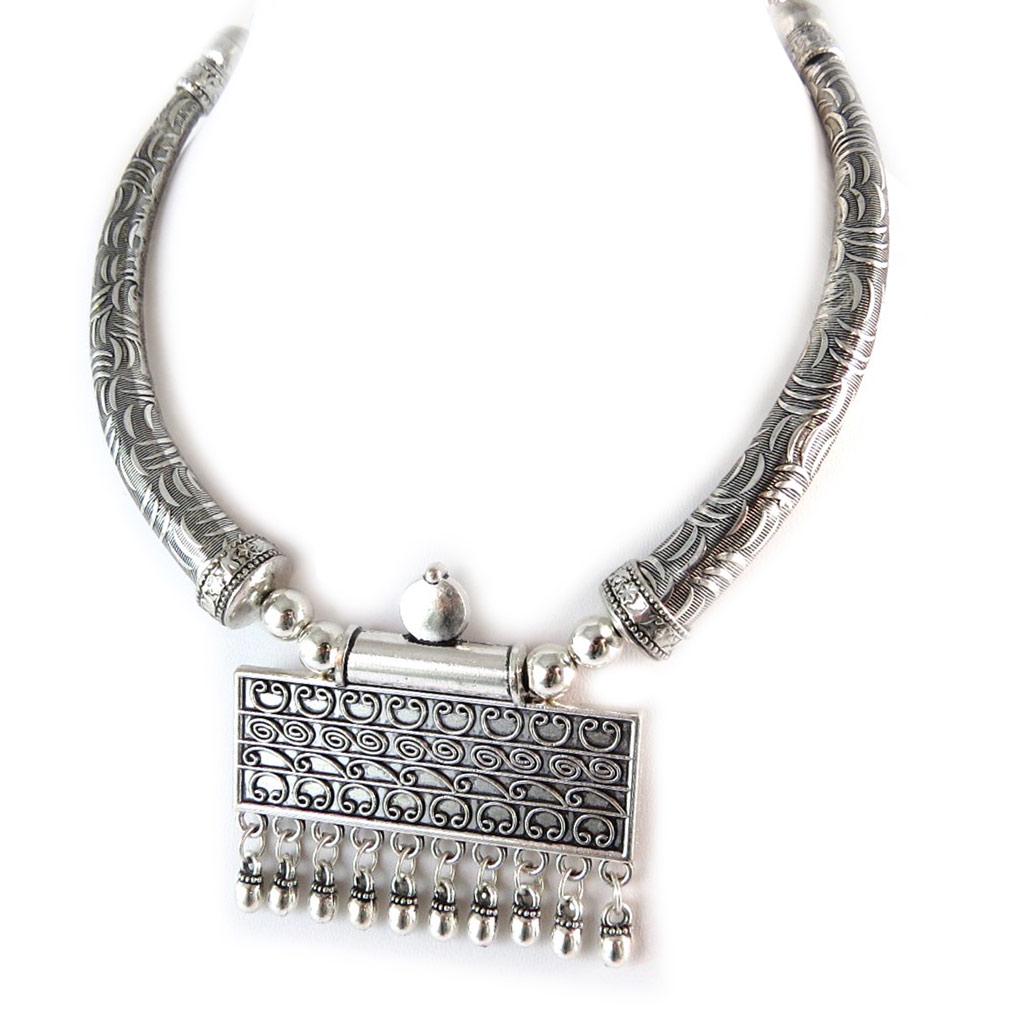 Les Trésors De Lily [N8836] - Colier din argint „Kilimanjaro”.