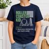 Roller Coaster Kid Definition Shirt, Funny Theme Park Child Gifts, Amusement Ride Lover Tees, Coaster Fan Birthday, Thrill Seeker Youth Gift