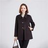 Women's 100% Pure Wool Double-faced Short Coat