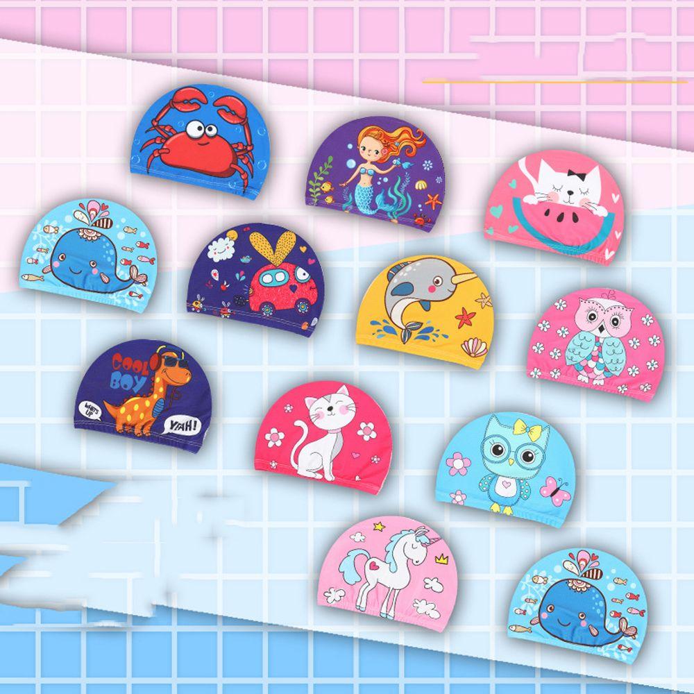 Sports Accessory Swim Equipment Kids Swimming Cap Protect Ears Cap Swim Accessiories Swim Pool Hat