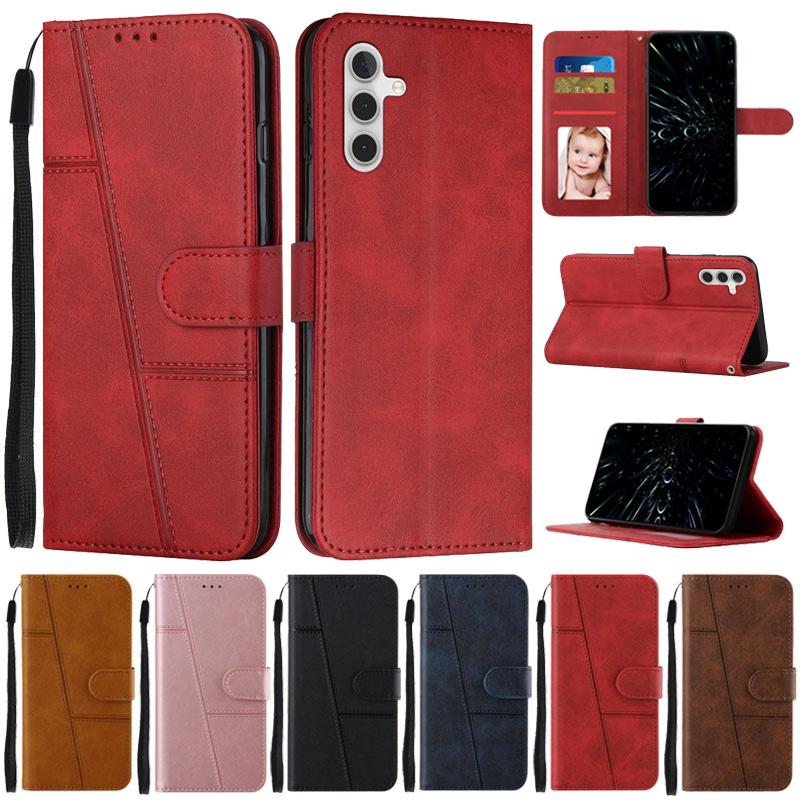 For Samsung Galaxy A17 5G Case Flip Wallet Book Cover for Coque Samsung A 17 A17 SM-A176B Protection Phone Case Leather Fundas