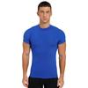 Mens Mock Neck Short Sleeve T Shirt Casual Solid Color Slim Fit Basic Top Comfortable Undershirt Tee