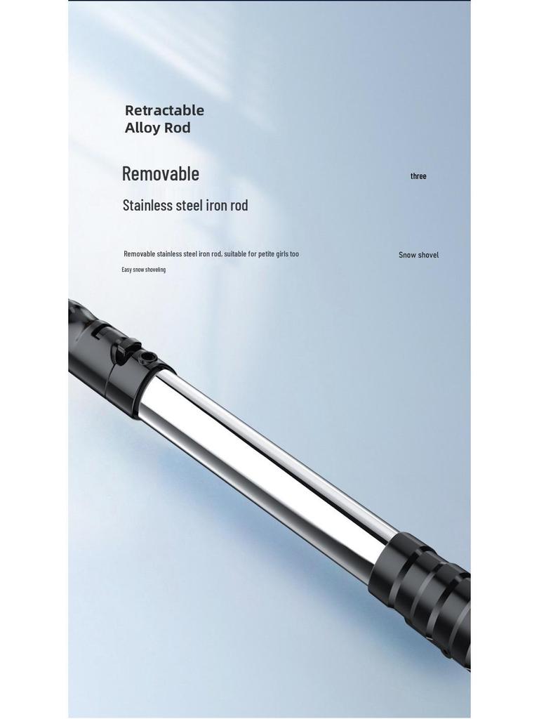 Car 5-in-1 Detachable Snow Brush & Shovel with Telescopic Ice Scraper