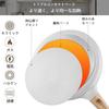Tufduzo Crepe Pan, Non-Stick Frying Pan for Pancakes, Gyoza, Omelettes, Tortillas, Pancakes, Gas and Induction Stovetop Compatible, Home Use (24cm, A)