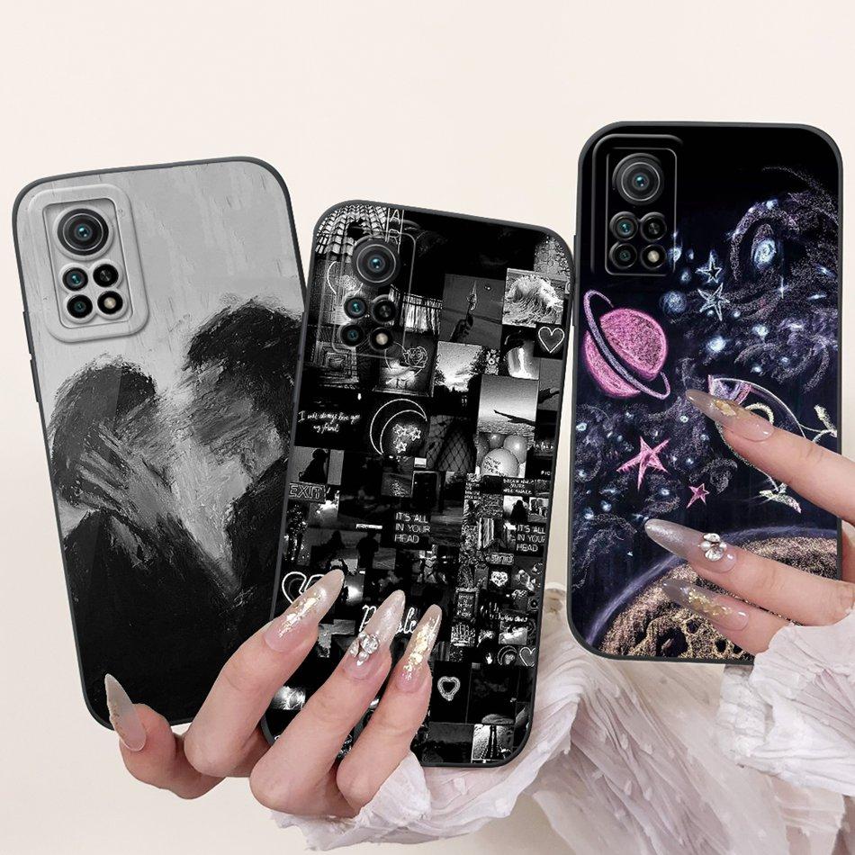 For Xiaomi Mi 10T 5G / Mi 10T Pro 5G Fashion Printed Phone Case For Xiaomi Mi10T 10 T Pro Jelly Silicone Shockproof Soft Cases