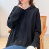 Felpa con cappuccio da donna MOKANA, elegante, a maniche lunghe, MKNJD3481