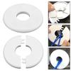 Self-adhesive Water Pipes Hole Cover White Wall Split Flange New Hole Decor Plumbing Floor Ceiling
