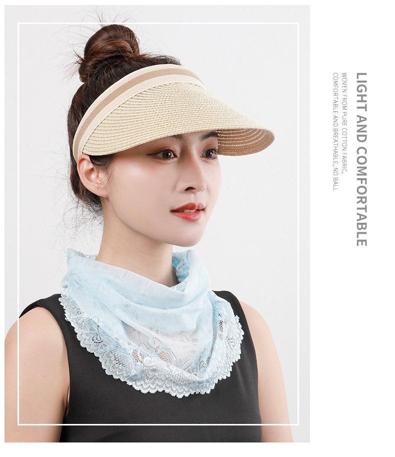 [FonVan] Acoperire facială pentru femei, Fără sufocare, Acoperire pentru gât în 4 direcții, Protecție pentru gât, Cârlig pentru urechi, Gât