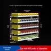 Wall-Mounted Acrylic Cigarette Display with Automatic Pusher