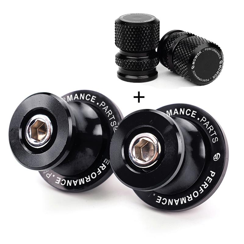 Motorcycle Stand Screw M8 Swingarm Spools Slider For TRIUMPH T955 Tiger 955i Sprint GT1050 RS Tiger Explorer Street Triple 675