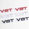 2026 Hot Metal Car Fender Side Emblem V6T V8T Logo For S4 A4 B7 V6T Sticker A6 Golf 4 C7 SQ7 Q8 R8 S8 RS8 V8T Badge Accessories