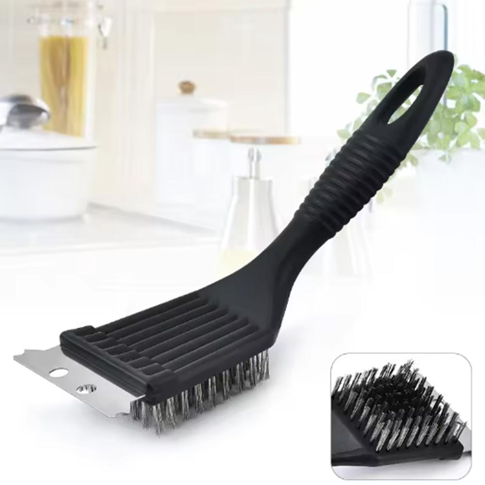 Grill Brush Stainless Steel Wire Extra Strong Cleaning Brush Heavy Duty Grill Brush Cleaner for Outdoor Home Cooking Tools
